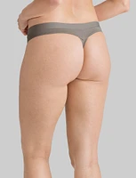 Women's Second Skin Thong (3-Pack)