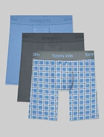 Second Skin Boxer Brief 8" (3-Pack)