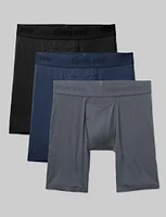 Second Skin Boxer Brief 8" (3-Pack)