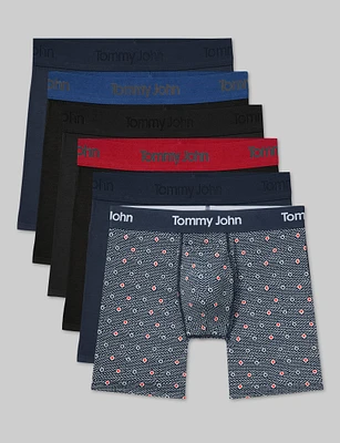 Second Skin Mid-Length Boxer Brief 6" (-Pack