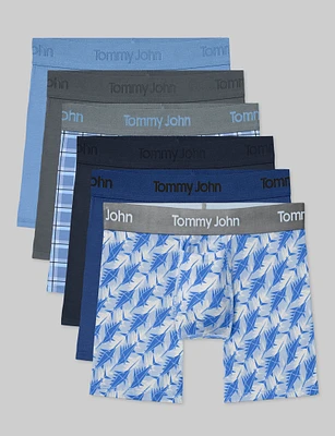 Second Skin Mid-Length Boxer Brief 6" (-Pack