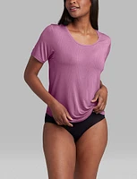 Women's Second Skin Luxe Rib Sleep Tee