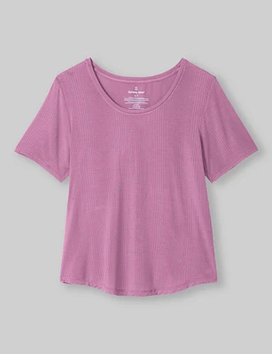 Women's Second Skin Luxe Rib Sleep Tee