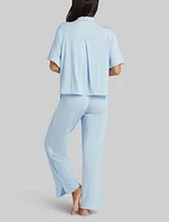 Women's Downtime Pullover Pajama Top & Pant Set