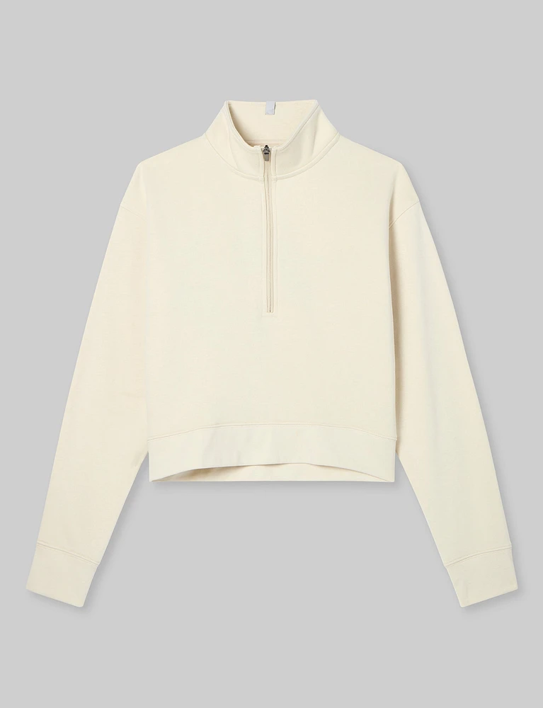 Women's French Terry Half-Zip Sweatshirt