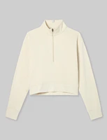 Women's French Terry Half-Zip Sweatshirt