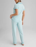 Women's Downtime Pajama Top & Pant Set