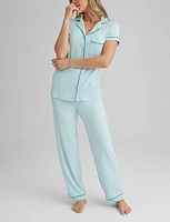 Women's Downtime Pajama Top & Pant Set