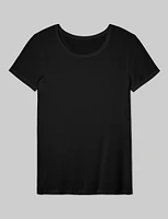 Women's Micro Rib Cap Sleeve Tee