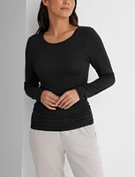 Women's Micro Rib Long Sleeve Tee