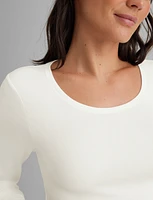 Women's Micro Rib Long Sleeve Tee