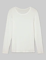 Women's Micro Rib Long Sleeve Tee