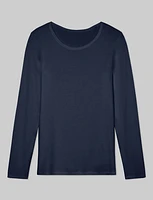 Women's Micro Rib Long Sleeve Tee