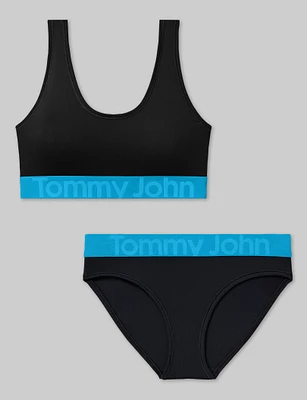 360 Sport Scoop Bralette & Bikini Set