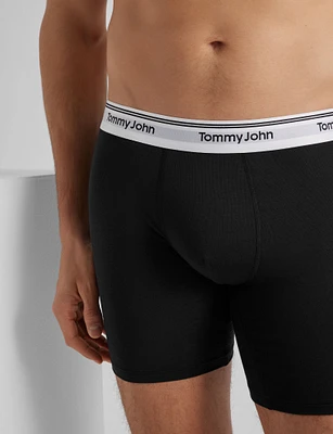 Signature Cotton Mid-Length Boxer Brief 6"