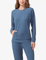 Women's Zen Ribbed Crew Neck Sweatshirt