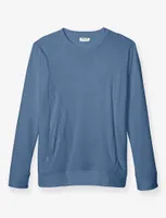 Women's Zen Ribbed Crew Neck Sweatshirt