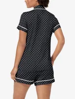 Women's Short Sleeve Top & Pajama Set