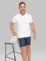 Cool Cotton High V-Neck Modern Fit Undershirt (3-Pack)