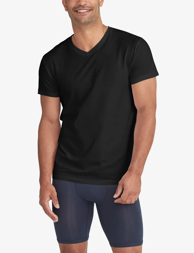 Second Skin High V-Neck Modern Fit Undershirt