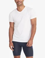 Second Skin High V-Neck Modern Fit Undershirt (3-Pack)