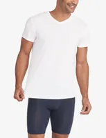 Second Skin High V-Neck Modern Fit Undershirt (3-Pack)