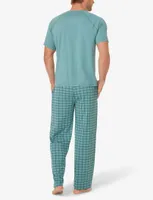 Essential Short Sleeve Tee and Pant Pajama Set