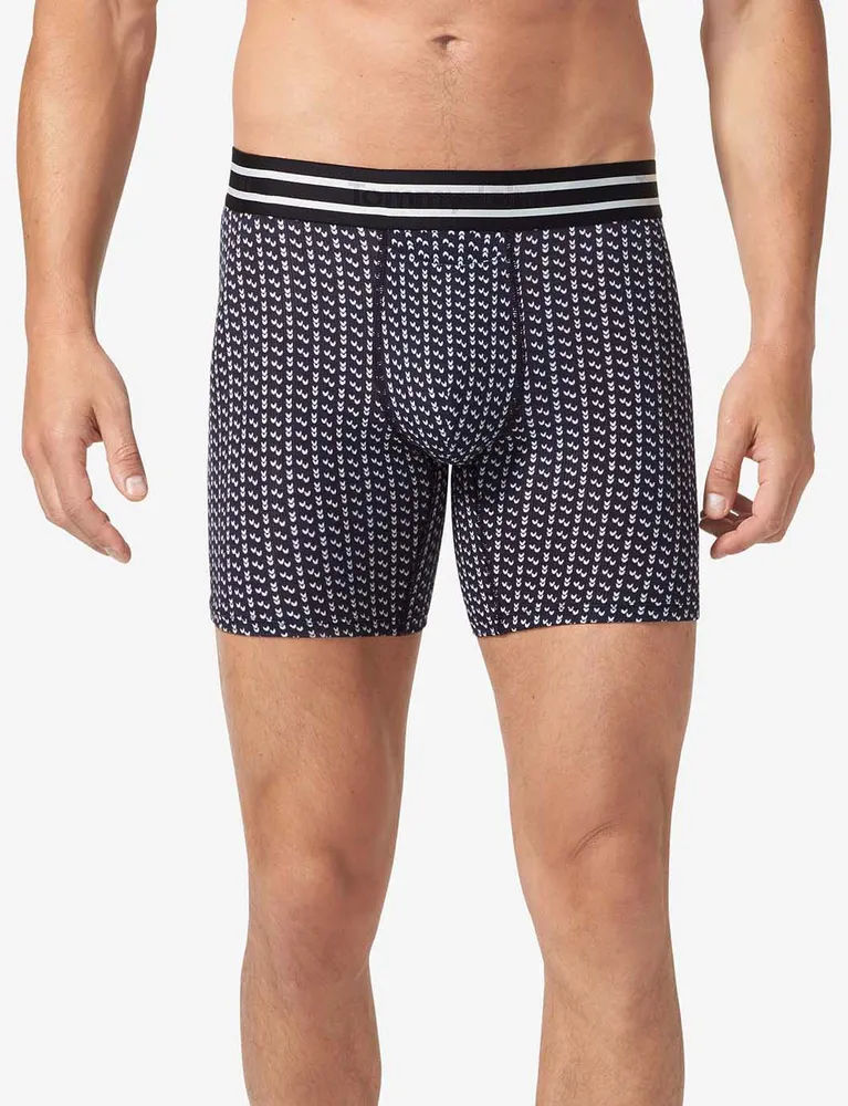 Tommy John Second Skin Micro Rib Mid-Length Boxer Brief 6