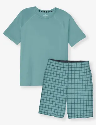 Essential Short Sleeve Tee and Pajama Set