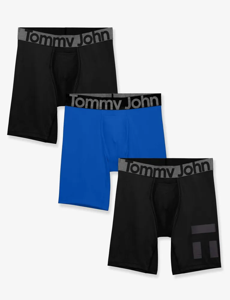 Tommy John 360 Sport Boxer Briefs - Moisture Wicking Underwear for Men