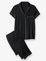Women's Short Sleeve Top & Pant Pajama Set
