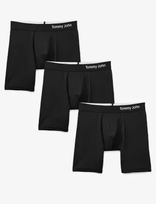 Cool Cotton Mid-Length Boxer Brief 6" (3-Pack