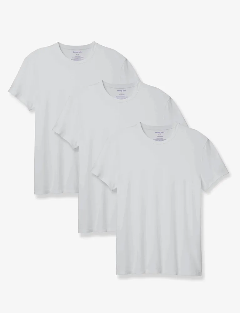 Cool Cotton Crew Neck Modern Fit Undershirt (3-Pack)