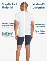 Second Skin Crew Neck Stay-Tucked Undershirt (3-Pack)