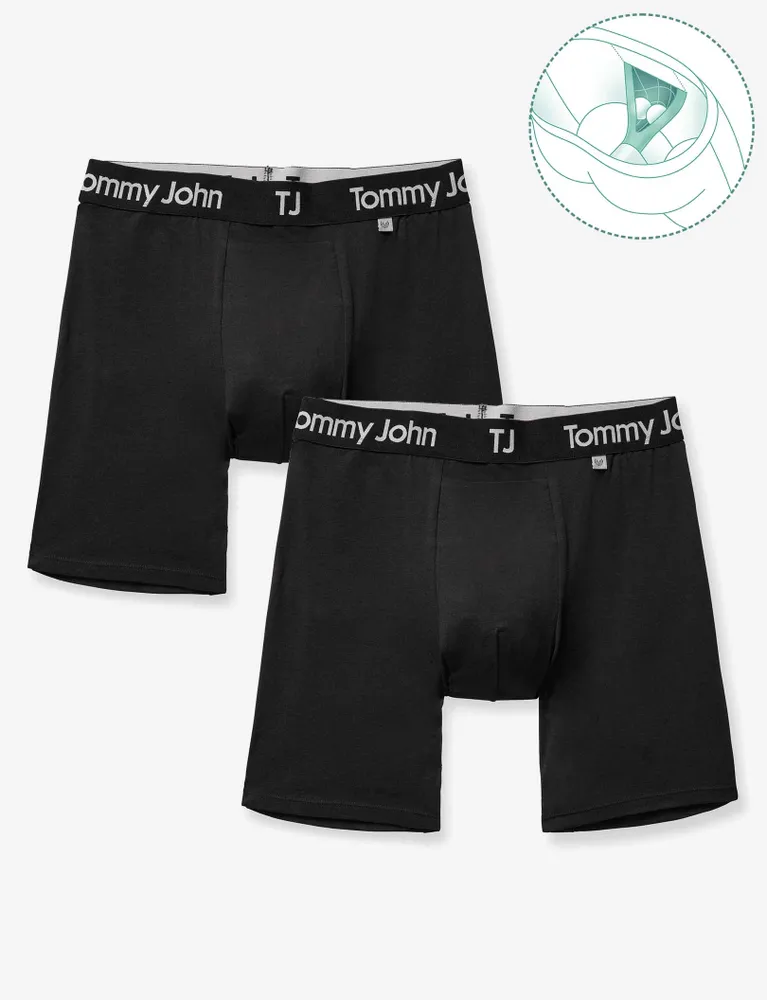 Tommy John TJ Cotton Stretch Hammock Pouch™ Mid-Length Boxer Brief