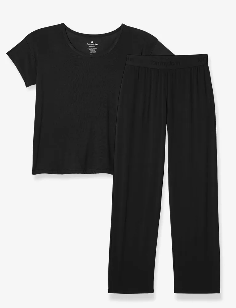 Women's Second Skin Sleep Tee & Pant Set