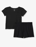 Women's Second Skin Sleep Tee & Short Set