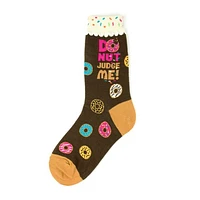 Foot Traffic - Donut Judge Me - 6926- Crew - Women's