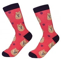 Sock Daddy - Pomeranian - Red - Crew - Unisex