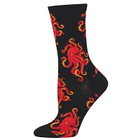 Socksmith - Socktopus - Black - WNC1763 - Crew - Women's