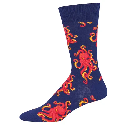 Socksmith - Socktopus - Navy - MNC1696 - Crew - Men's