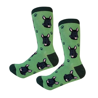 Sock Daddy - Scottie - Green - Crew