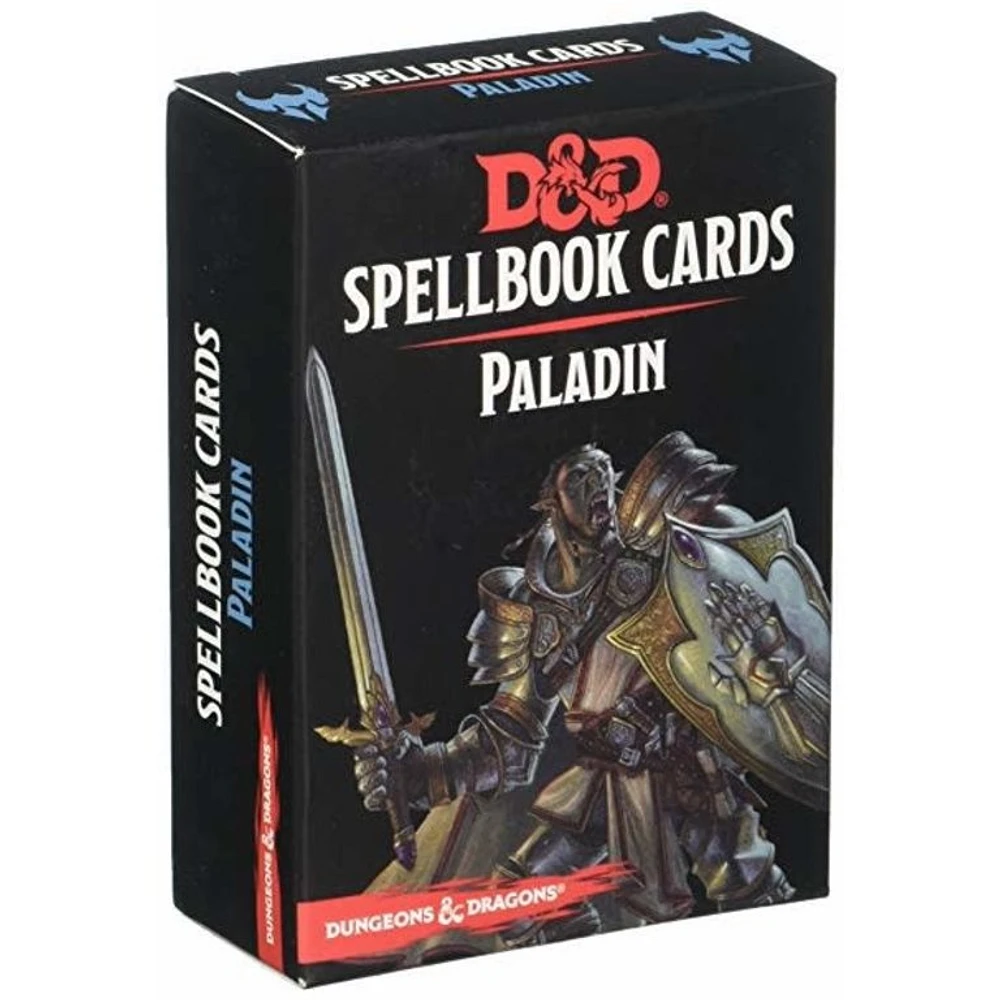 Dungeons & Dragons 5th edition - Spellbook Cards - Paladin Deck (Anglais)