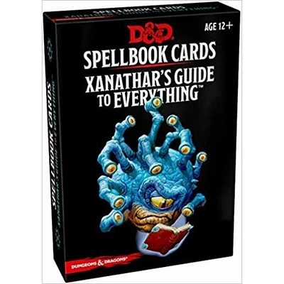 Dungeons & Dragon -  Spellbook Cards - Xanathars  (English)