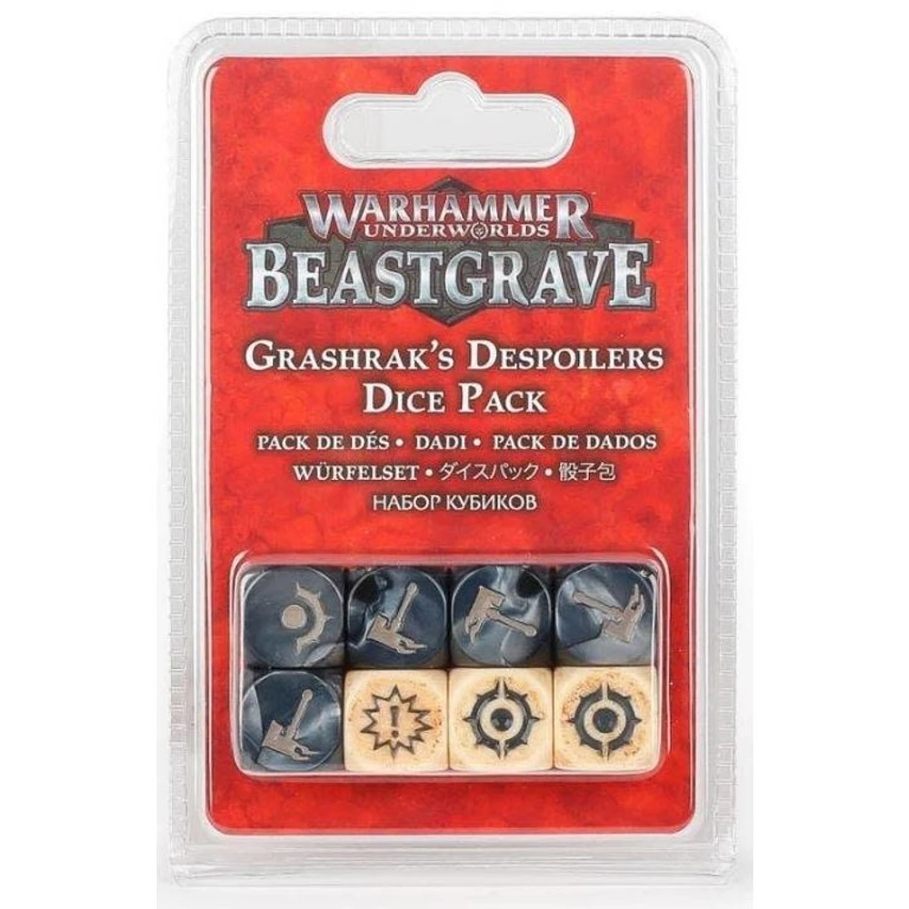 Beastgrave - Grashrak's Despoilers Dice Pack (Multilingual)