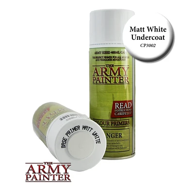 Army Painter (AP) Colour Primer (Spray can) - Matt White