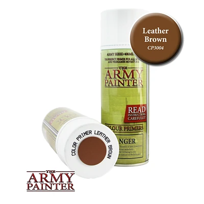Army Painter (AP) Colour Primer (Spray can) - Leather Brown