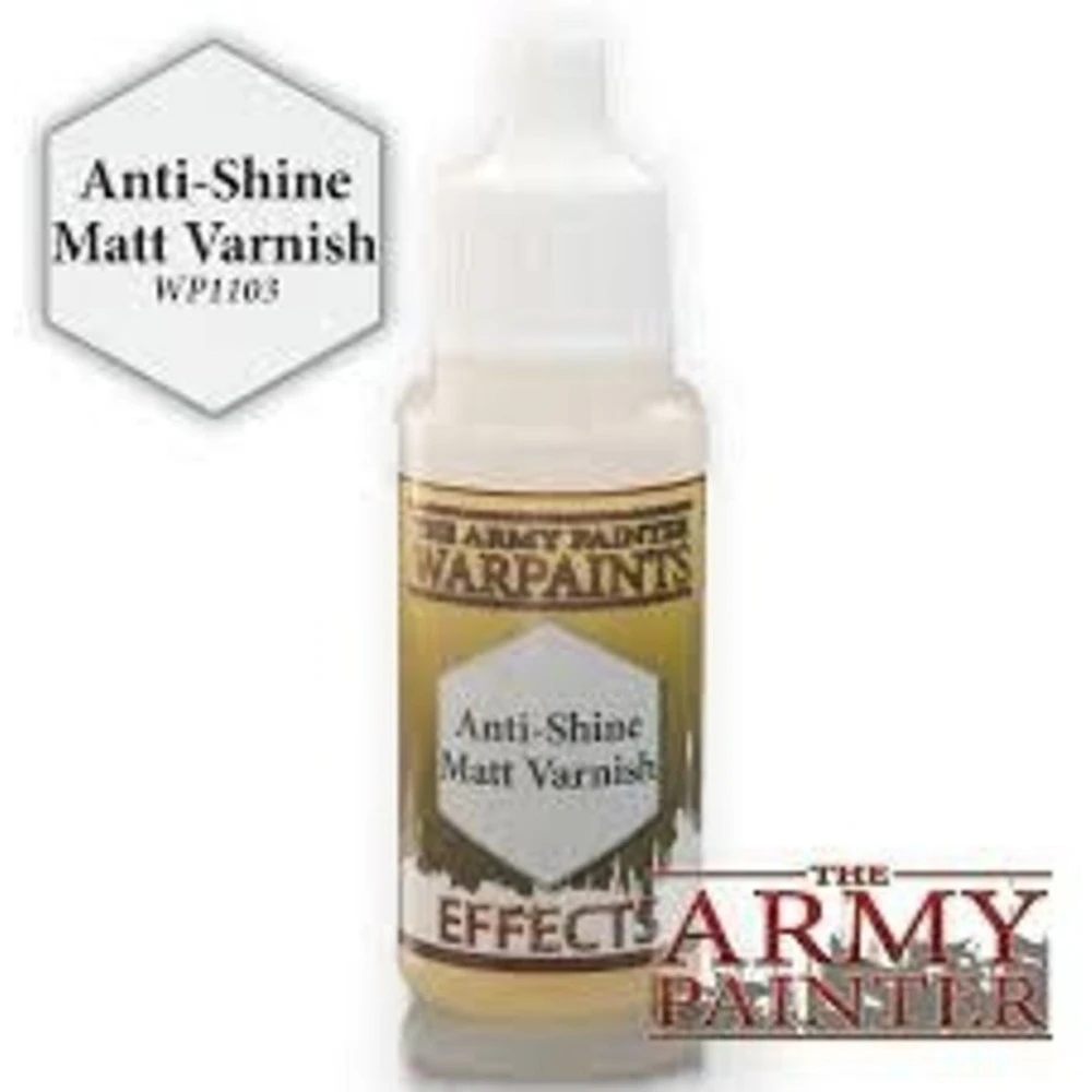 Army Painter (AP) Warpaints - Anti-Shine Matt Varnish 18ml*