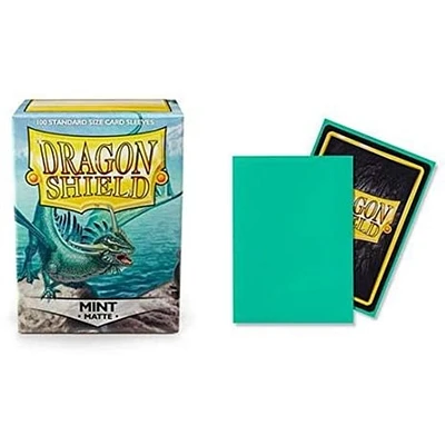 Dragon Shield (Dragon Shield) Matte Mint - 100 Unités - 63mm x 88mm