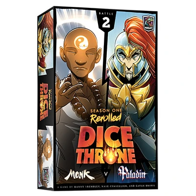 Dice throne Season 1 Rerolled - Battle 2 - Monk/Paladin (Anglais)